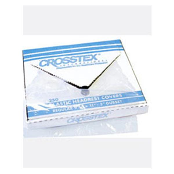 Cover Headrest Jumbo 9.5 in x 14 in Clear Plastic 1000/Ca